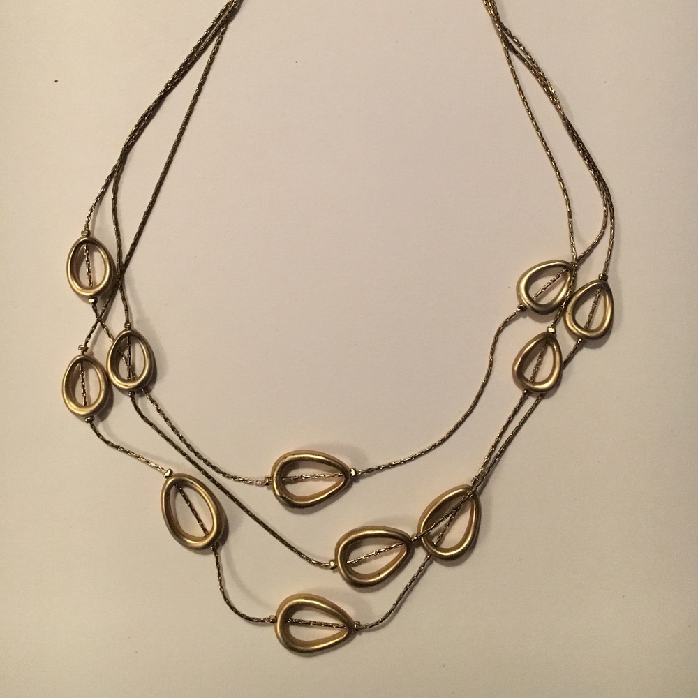 Gold Costume Necklace